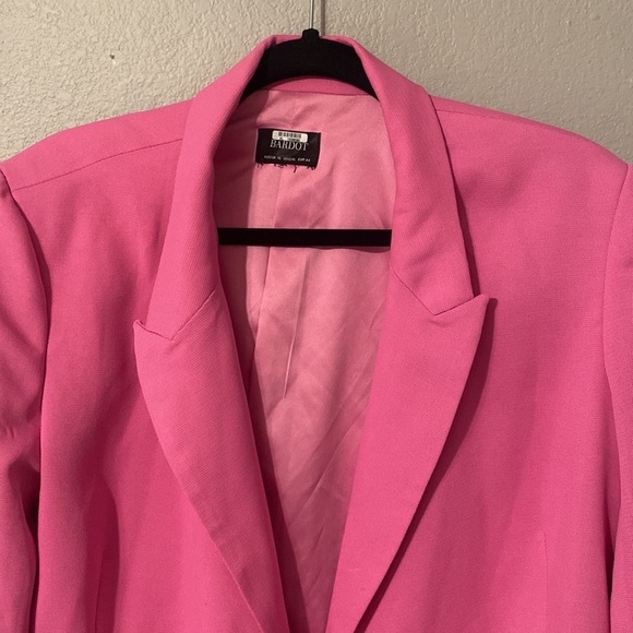 Bardot Pink Blazer Size 12 - Picture 2 of 7
